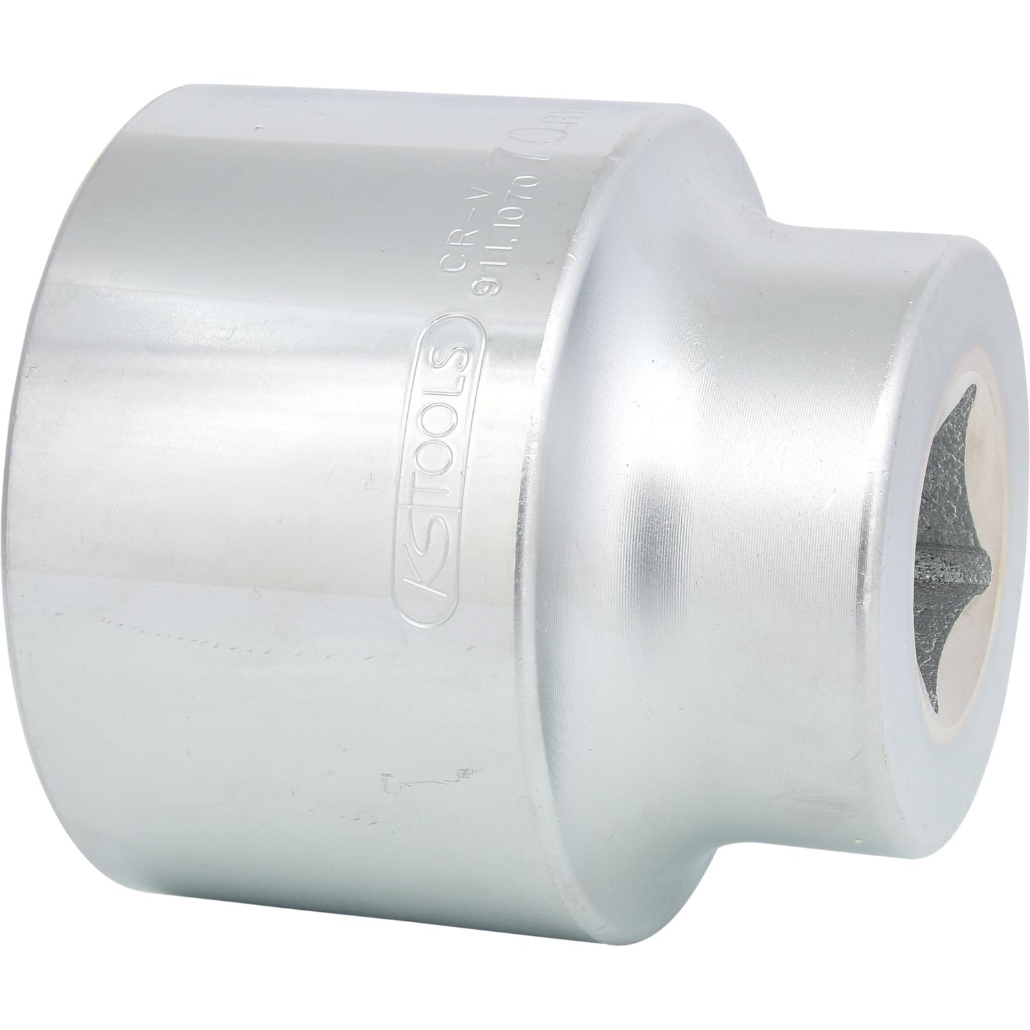 Thumbnail - KS Tools, Steckschlüssel + Stecknuss, 1" Sechskant-Stecknuss kurz (70 mm)