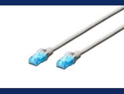 Produktbild Digitus CAT5e U-UTP Patchk.,2m, Grau (U/UTP, CAT5e, 2 m)