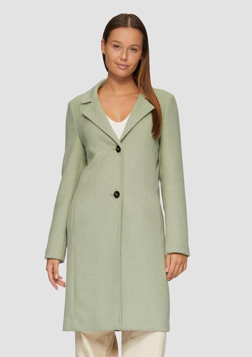 Produktbild S.Oliver Outdoor-Mantel Weicher Wollmantel mit Reverskragen