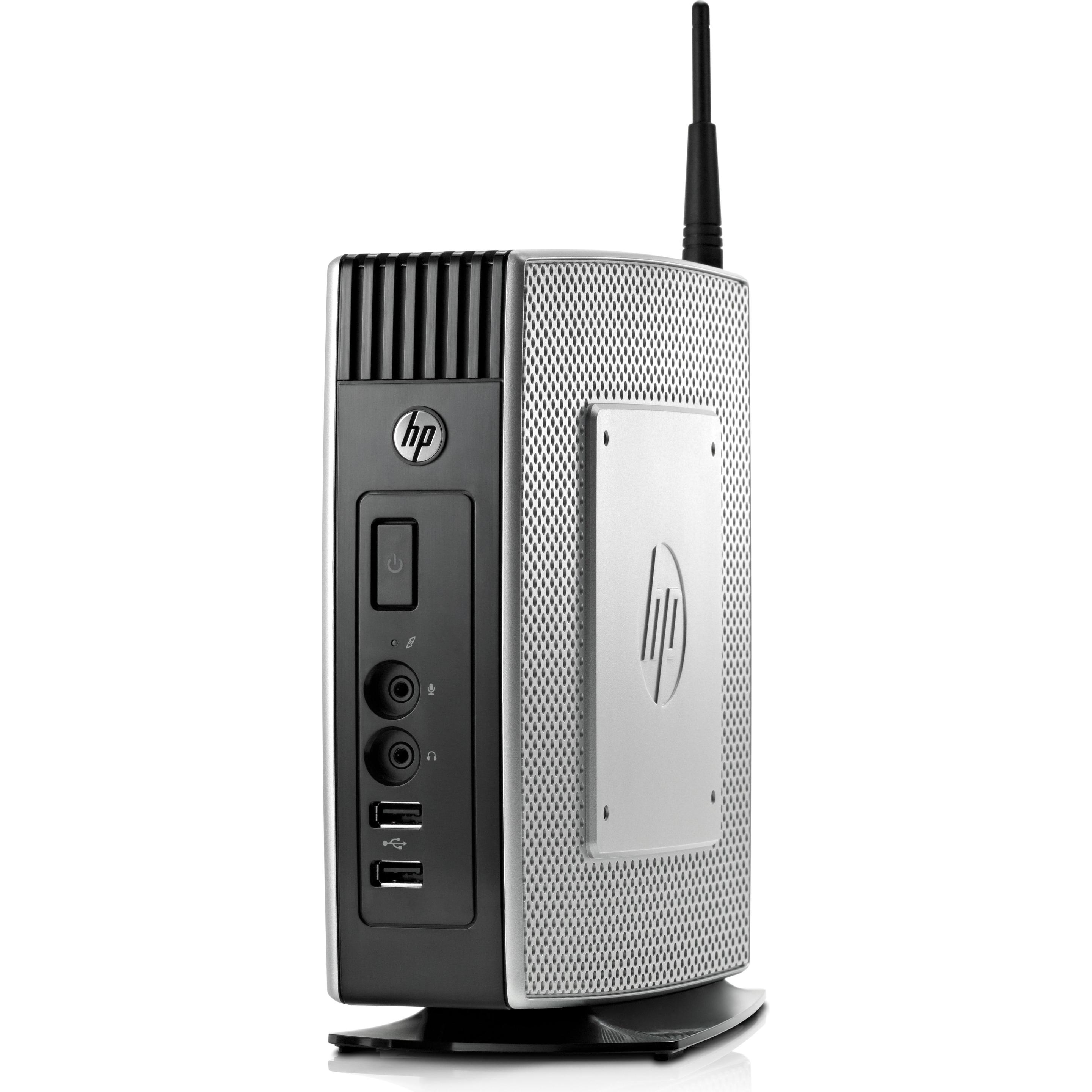 HP t510 (1 GB, ChromotionHD 2.0), PC, Schwarz