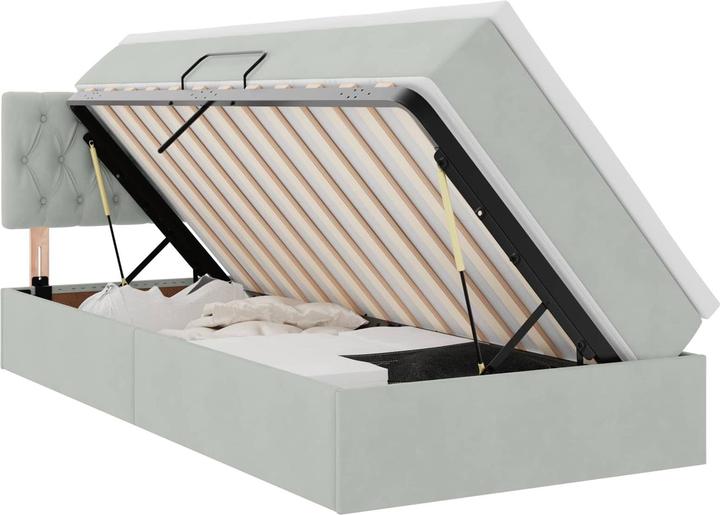 Image du produit vidaXL Modernes Bett (90 x 190 cm)