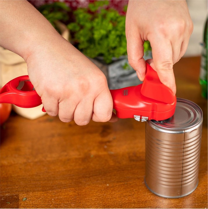 Actual product image Kuhn Rikon Auto Safety Master opener red