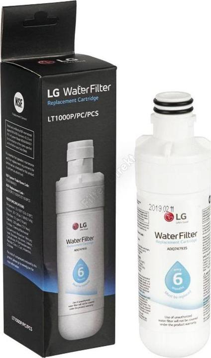 LG Refrigerator Water Filter LT1000P, ADQ74793501