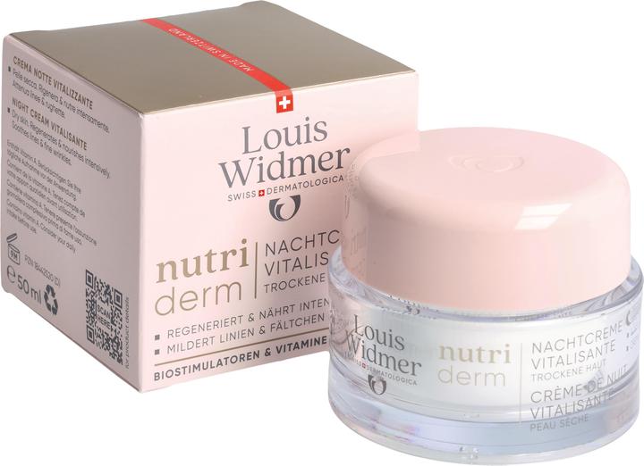 Image du produit Widmer Louis Nutriderm Nachtcreme Vitalisante parfumiert 50 ml (50 ml, Crème de nuit)