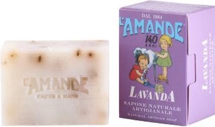 Produktbild L'Amande Lavender Bar Soap - Natural Solid Soap For Hands And Body (Körperlotion)