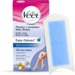 Actual product image Veet Easy-Gelwax wax patches for body hair removal 40pcs (40 ml, 40 x, 130 g)