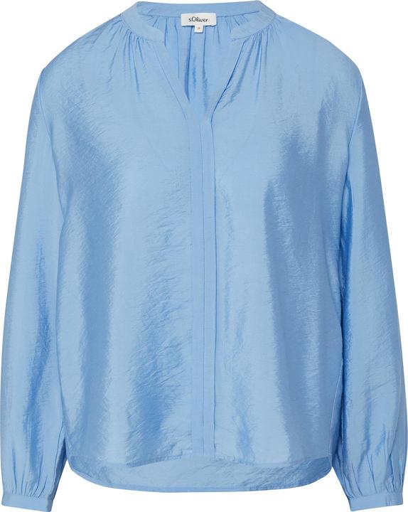 Immagine prodotto s.Oliver Bluse Viskosebluse mit Raffung und All-over-Print (38)