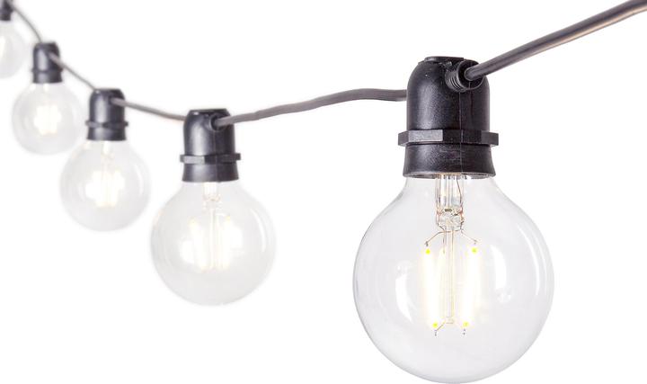 Actual product image Bizzotto LED light chain Brilliant transparent 840 (8.40 m)