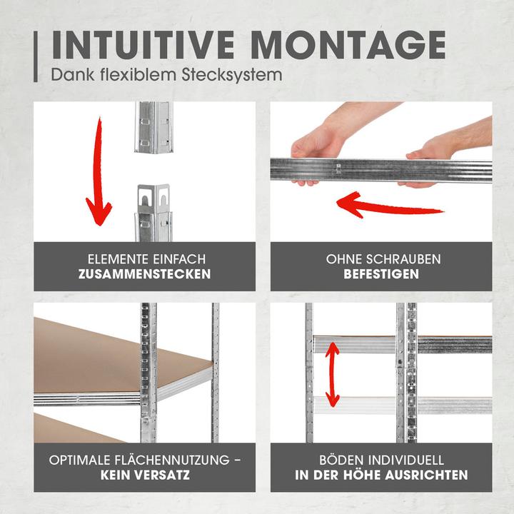 Produktbild Easymaxx Schwerlastregal