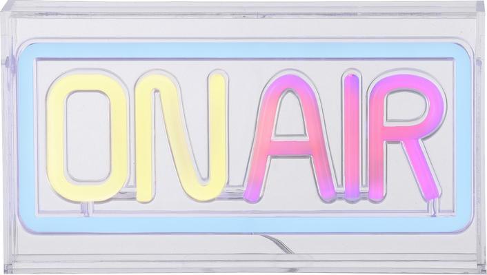 Just Light LED Dekoleuchte NEON SIGN Neon Schild USB Kinderzimmer