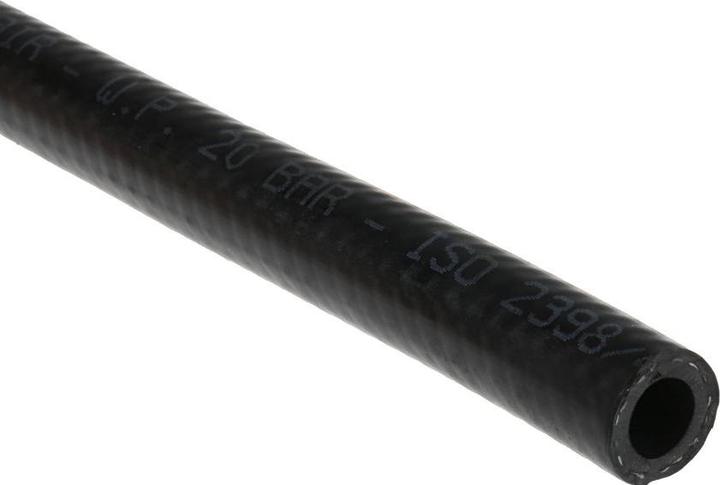 RS PRO Compressed air hose, Black, 10mm ID