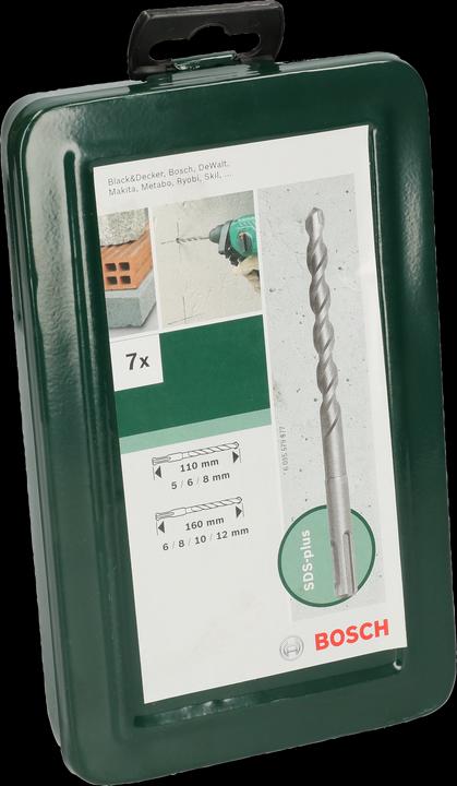 Actual product image Bosch Professional Zubehör 7-piece concrete drill set SDS-plus (5-12 mm)