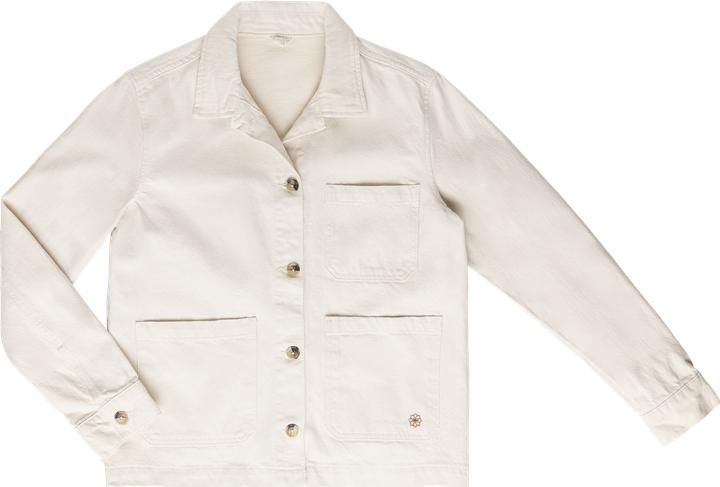 Actual product image Restberry Jeansjacke Olivia Ecru L (L)