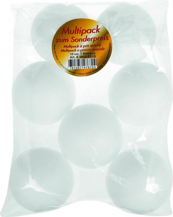 Produktbild Glorex Styroporkugeln 10 cm 7St