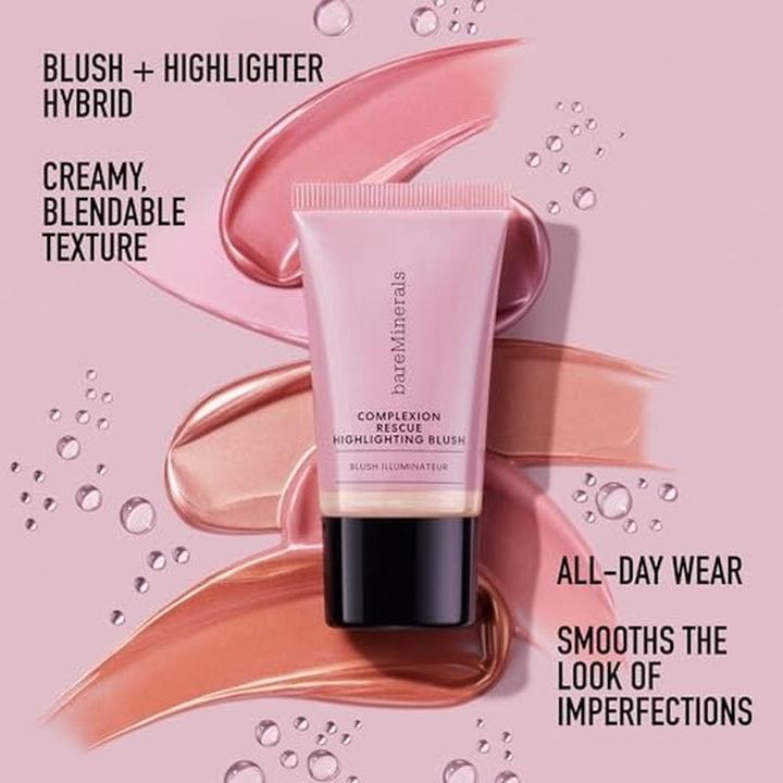 Immagine prodotto Bare Minerals bareMinerals Rouge Complexion Rescue Highlighting Blush Pink Glow / 15 ml (Rosa bagliore)