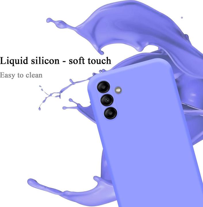 Actual product image Cadorabo Bumper TPU Liquid Silicone Case (Samsung Galaxy A04S)