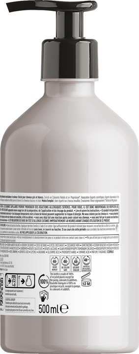 Image du produit L'Oréal Professionnel Serie Expert Silver (500 ml, Shampoing liquide)