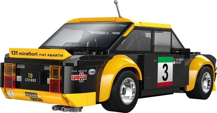 Produktbild Cada Fiat Abarth 131 1:20 schwarz 2,4GHz Bricks