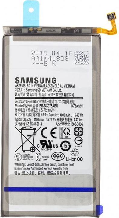 Image du produit Samsung EB-BG975ABU Battery Li-Ion 4100mAh (Service pack)
