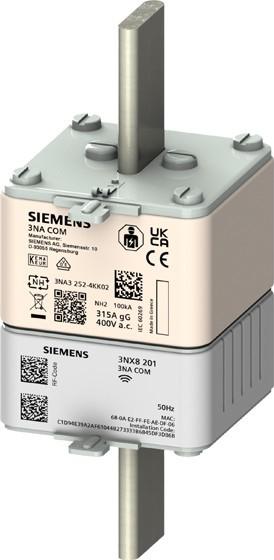 Siemens SIEM 3NA3244-4KK01 Fusible NH 3NA COM, NH2, In : 250A, Un AC : 400V, gG, avec électr. (250 A)