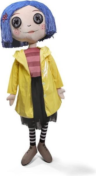 Neca Coraline peluche 1/1 Coraline with Button Eyes 152 cm (152 cm)