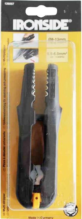 Produktbild Ironside 126-057 Abisolierwerkzeug 08-13mm 0,5-6 mm² (1 Stück) (240 mm)