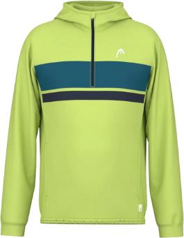 Actual product image Head Topspin Hoodie Lightlime/Teal Man (S)