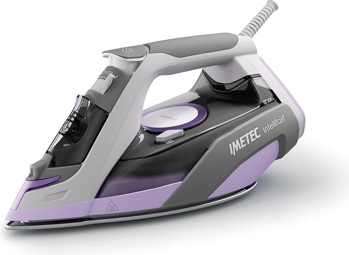 Imetec Ferro a vapore Intellifast, Tecnologia Intelli System, Piastra Ceramic Diamond, 2400 W, Colpo (2400 W, 200 g/min)