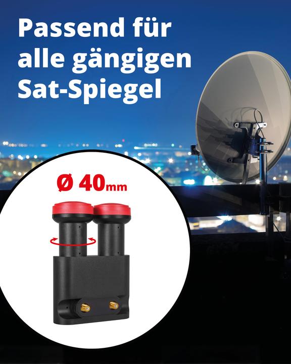 Produktbild Megasat Diavolo (Twin LNB, 40mm)
