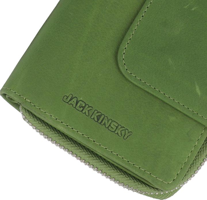 Actual product image Jack kinsky Aruba 511 leather wallet 14 cm