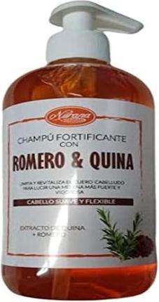 Nurana Cosmetics Champu Fortificante Ron Quina 500 ml (500 ml, Flüssiges Shampoo)