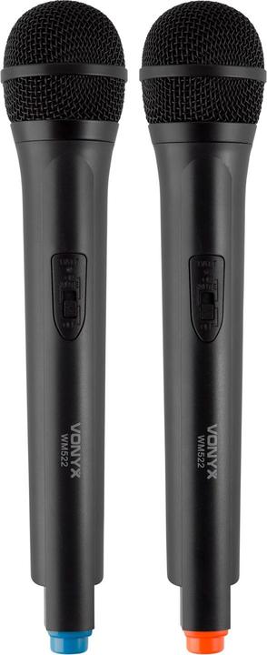 Image du produit Vision microfoonset - Vonyx WM522 VHF microfoonset met 2 handmicrofoons