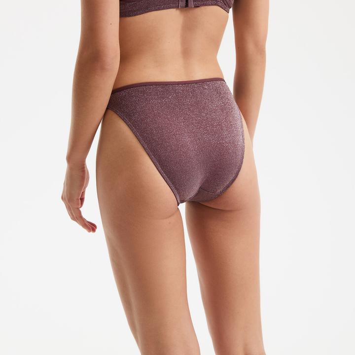 Produktbild La Redoute Collections Slip TAMARA aus Mikrofaser und Metallic-Garnen (48, Einzelpack)