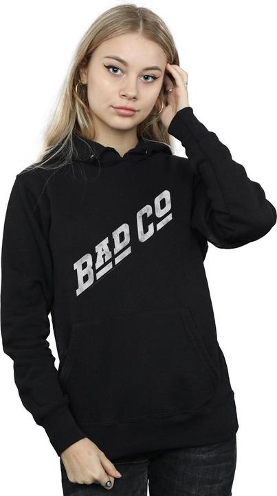 Immagine prodotto Bad Company Distressed Logo Felpa con Cappuccio Donna (XXL)