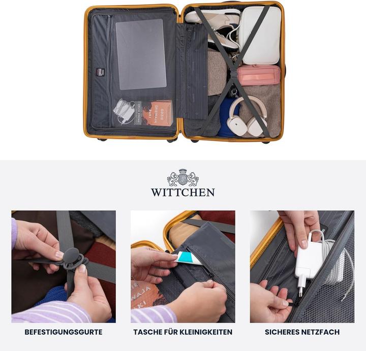 Actual product image Wittchen Comodo Line Hard Case Set (98 l)