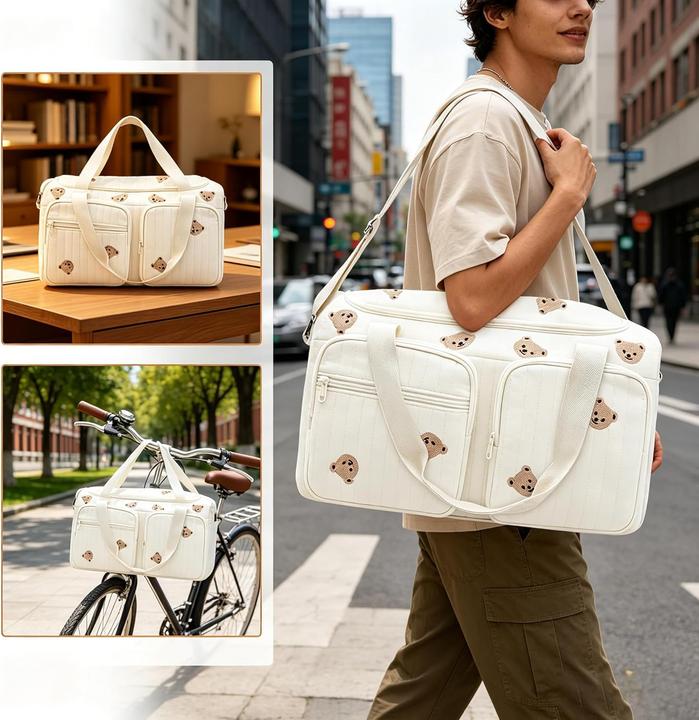Produktbild Szsmart Wickeltasche mit Feuchttuchfach