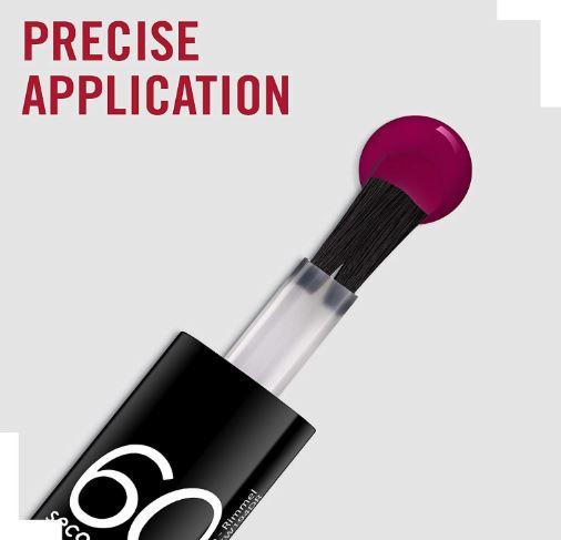 Actual product image Rimmel London 60 Seconds Super Shine (335, Colour paint)