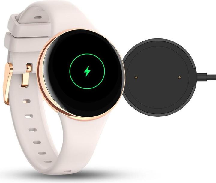 Actual product image Manta Smartwatch damski Livia Mini srebrny (36 mm)