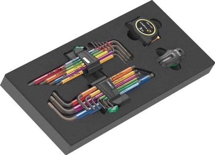 Produktbild Wera 9740 Schaumstoffeinlage Winkelschlüssel Set 1