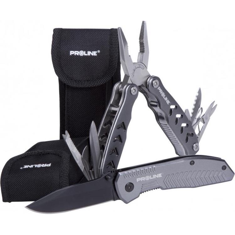 Proline, Multi-Tool, Kit: multifunction tool and folding knife case