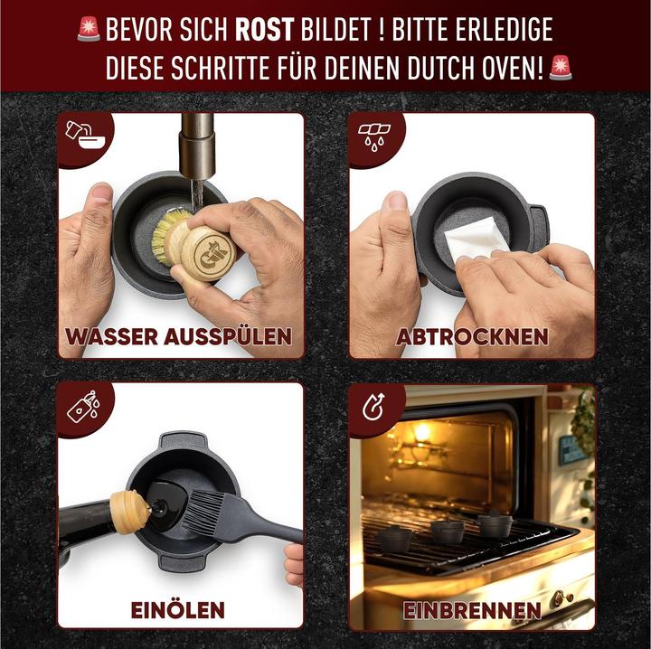 Produktbild Gusskönig Mini Dutch Oven Set