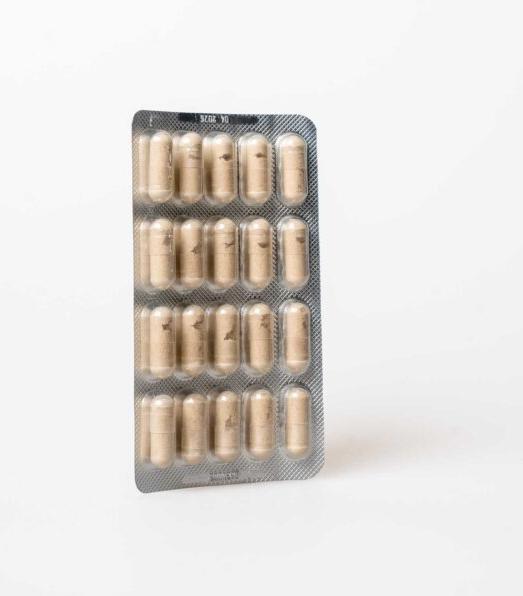 Actual product image Dr. Dünner Ashwagandha capsules with basil and biotin (40 Piece, Capsules, 46 g)