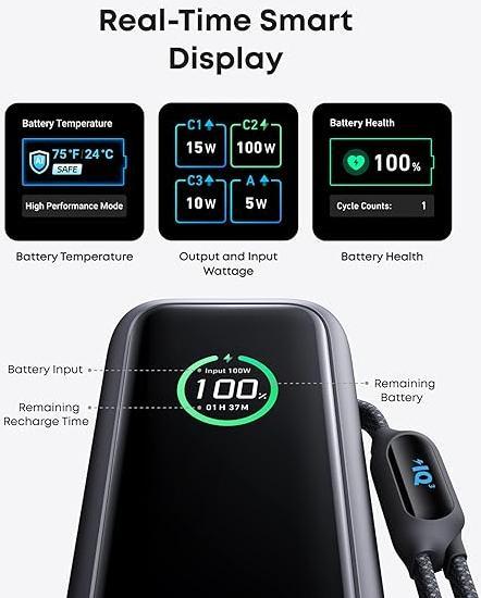 Image du produit Anker Laptop Power Bank (25000 mAh, 165 W, 90 Wh)