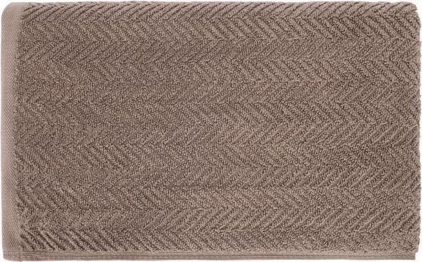 Domoletti Towel bathrooms VISBY, light brown, 70 x 140 cm (70 x 140 cm)