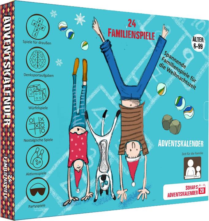 Sohar's adventskalender 20 Familienspiele