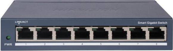 Actual product image Hikvision DS-3E1508-EI (8 ports)