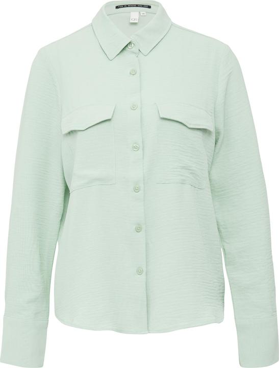 Actual product image S.Oliver Bluse Lässige Hemdbluse mit aufgesetzten Taschen (44)