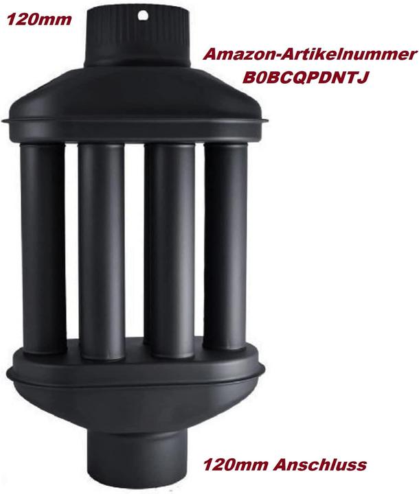 Produktbild Uzman Abgaswärmetauscher 6-Rohr Warmlufttauscher (130 mm)