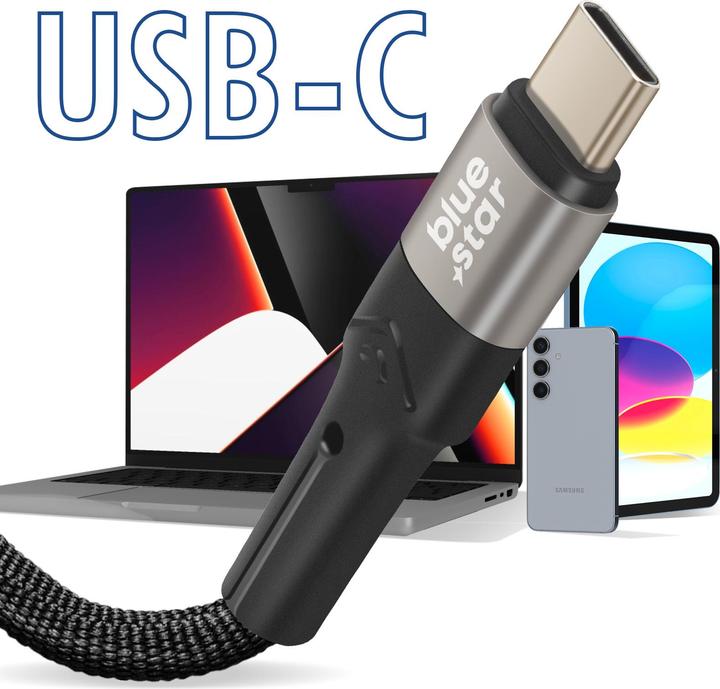 Produktbild USB-C / USB-C 60W Kabel (2 m, 60 W)