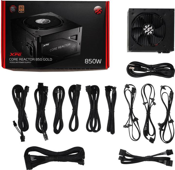 Produktbild Adata XPG CORE REACTOR 850 - Netzteil (intern) - ATX / EPS (850 W)